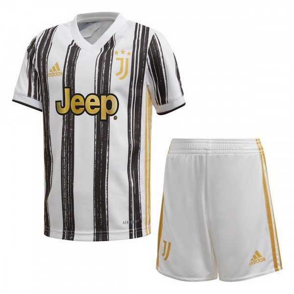 Maglia Juventus Prima Bambino 20/21 Bianco Nero